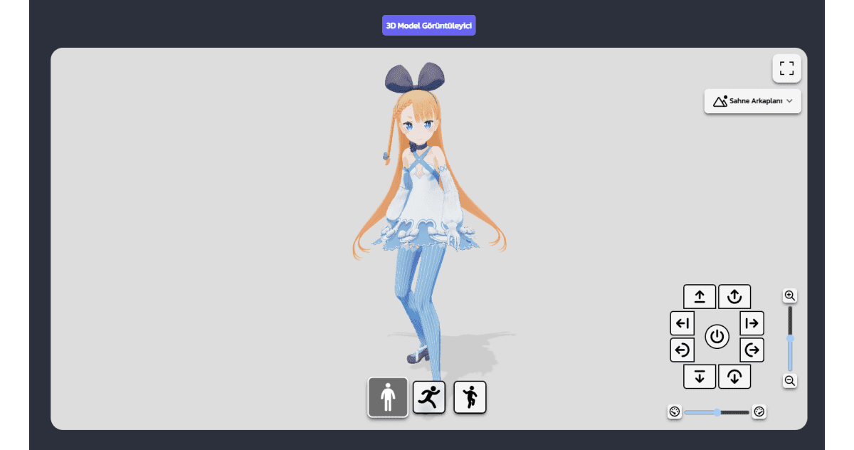 3D Model Görüntüleyici